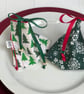 4 mixed Christmas place markers or gift holders for little gifts.  - Image 1