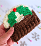 Christmas Pudding Baby Hat and Bootie Set - Image 3