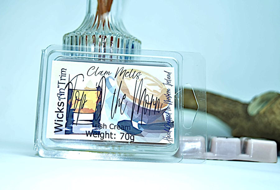 Top O the Morn, Hand Crafted Soy Wax Melt Clam Melt