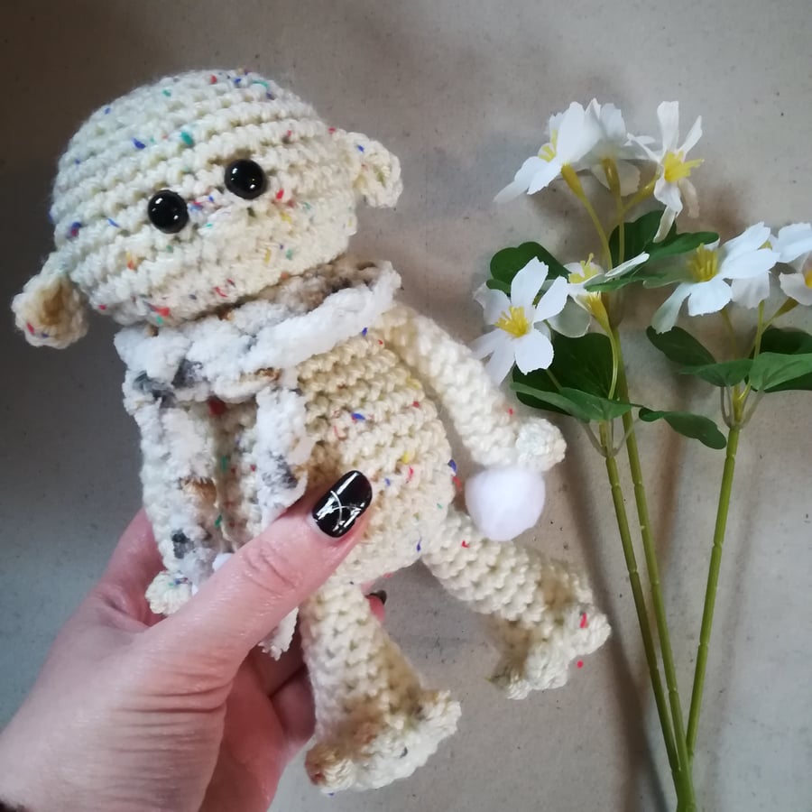 Amigurumi Crochet Snow Monster