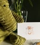 Welcome Little One – Baby Animal Card -  Blank Card - Newborn - Image 4