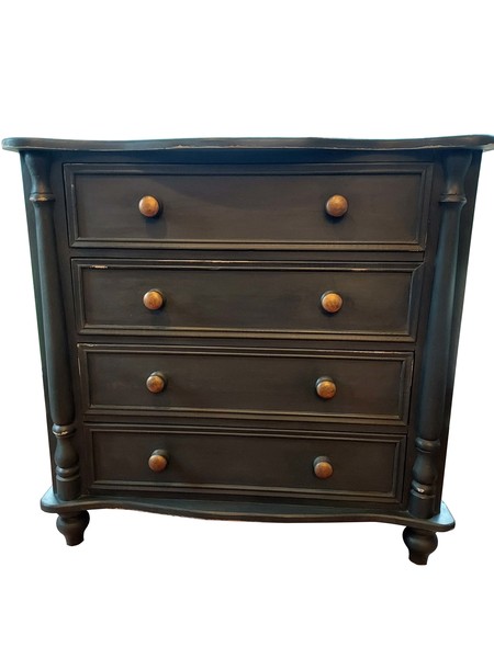 Painted Four Drawer Chest Of Drawers
