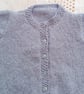 Classic Baby Cardigan Knitted in Alpaca Yarn, Prem Sizes Available, Custom Make - Image 4