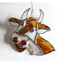 Cow Suncatcher Stained Glass Farm Animal - Image 3