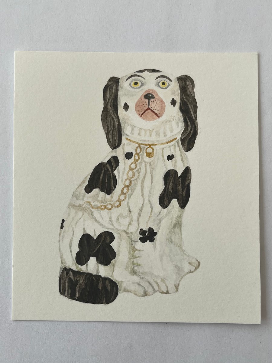 Charlie The Staffordshire pottery dog