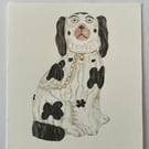 Charlie The Staffordshire pottery dog