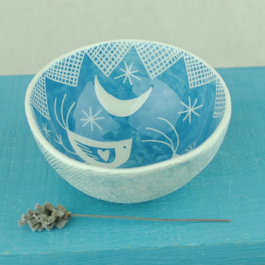 Small Bowl (Blue-Grey)