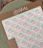 Personalised Teacher Stickers, Custom Reward Stickers, Well Done Marking Sticker - Image 1