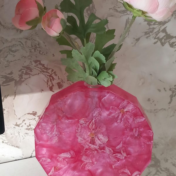 Cherry blossom vase decor, Blossom dried flower gift,Flower vase Propogation 