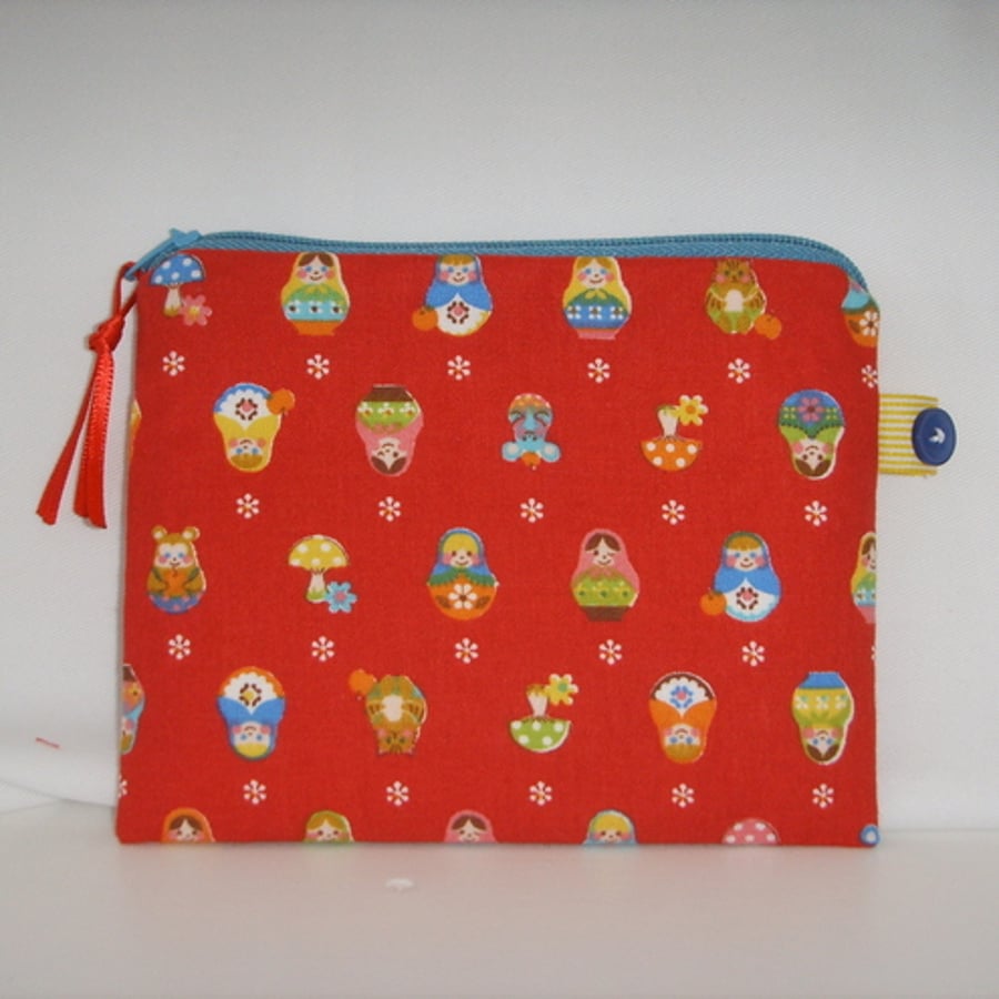 Little Russian Doll Credit Card/ Coin Purse