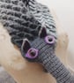 Mostly Monochrome Dragon Scarf  - Image 2