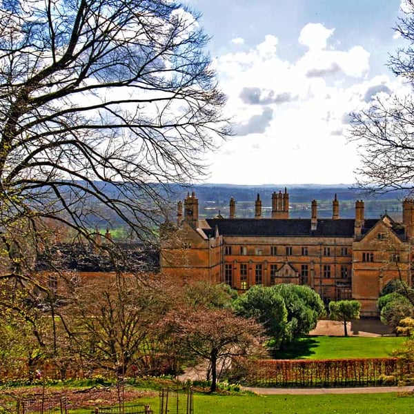 Batsford House Moreton In Marsh Cotswolds UK  Photograph Print