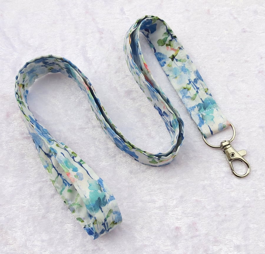 Liberty Tana Lawn lanyard, with swivel lobster clip, 20 inches in length