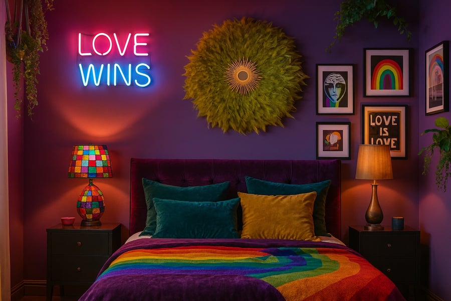 Mustard Feather Mirror - Handmade - One Of A Kind - Juju - Designer