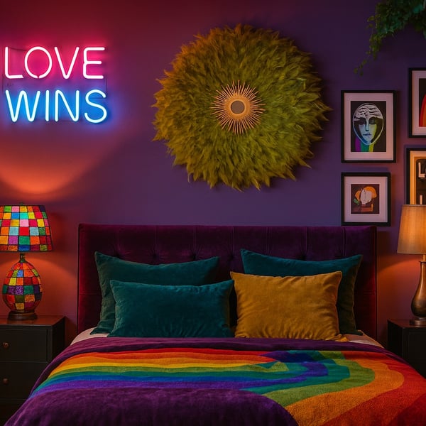 Mustard Feather Mirror - Handmade - One Of A Kind - Juju - Designer