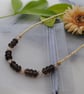 Smoky Quartz rondelle necklace - Image 5