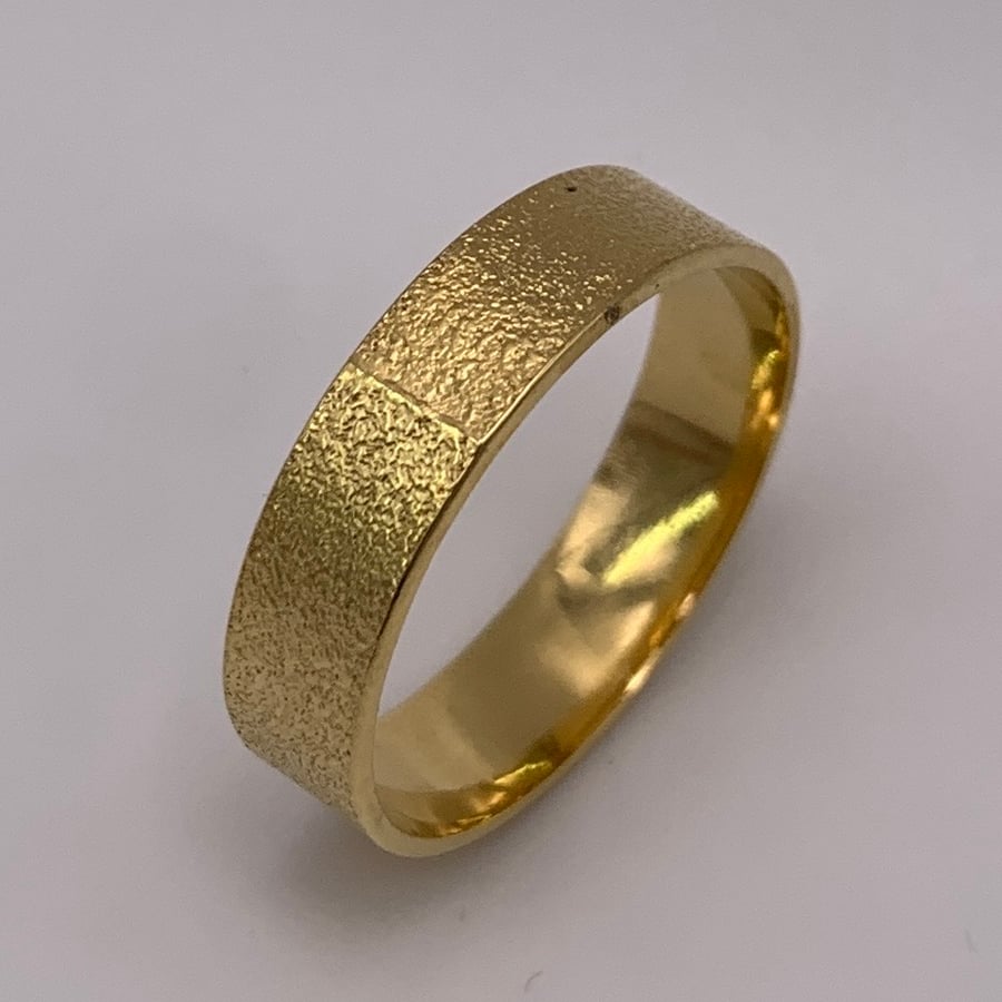 Gold Band Wedding Ring