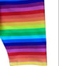 Rainbow stripe kids Shorts - sizes 2yrs to 10yrs - Image 2