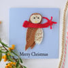 Tawny Owl Christmas card