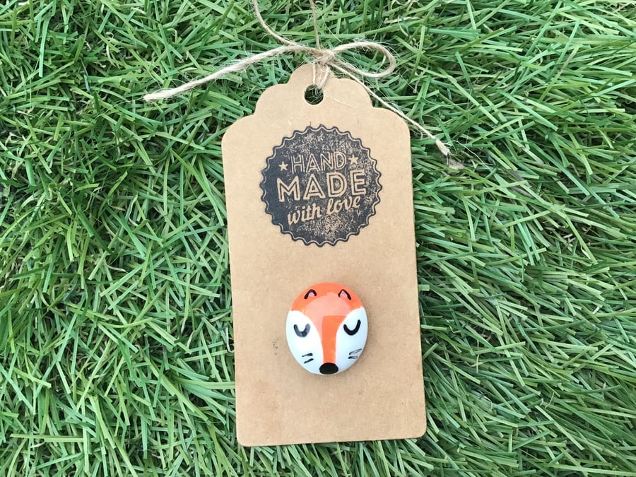 Hand Painted Pebble Glass Pocket Hug Pet Animal Party Bag Filler Message