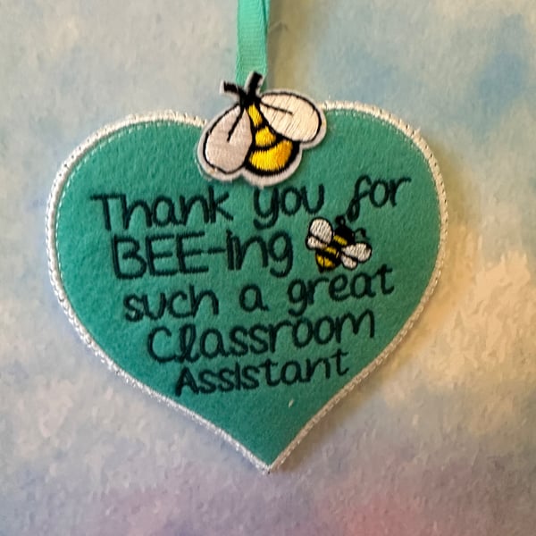 Thank you Classroom Assistant Scented Keepsake 