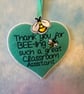 Thank you Classroom Assistant Scented Keepsake 