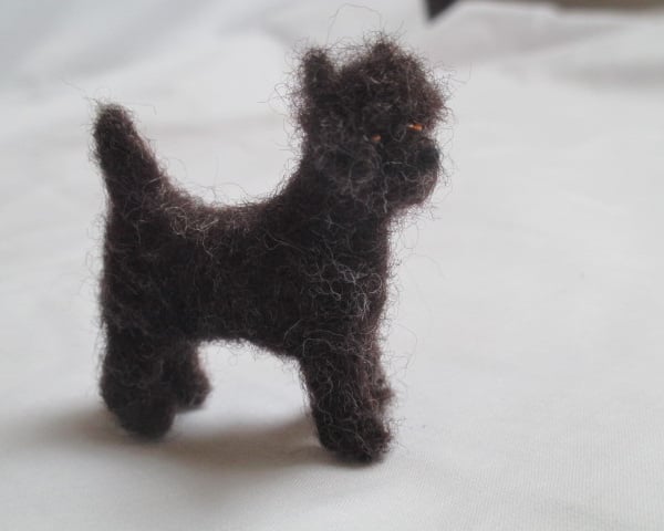 Needle Felted Minature Cairn Terrier