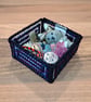 Small tray for small items - black, blue, pink cutout pattern - Image 5