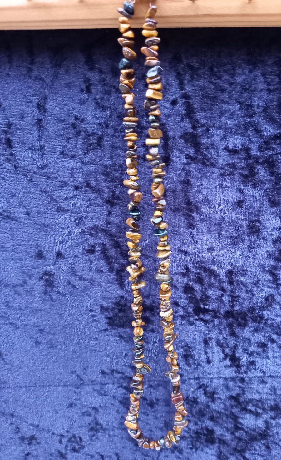 Tigers eye crystal necklace 