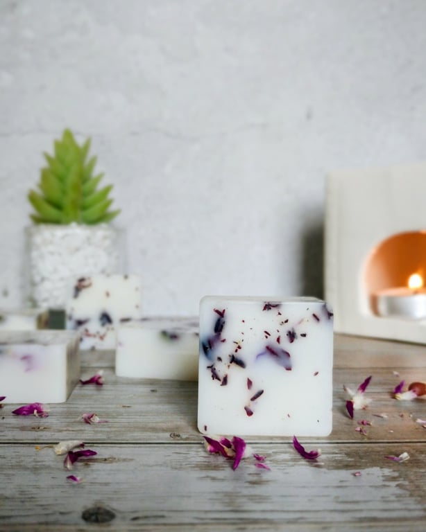 Wild Plum & Cedarwood Botanical Soy Wax Melts - Scented Wax Melts - Handmade