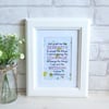 'Serenity Prayer' Inspirational Marble Typography Art Print, Unframed (b)