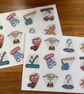 Growth Mindset Stickers: 24 Pack Creative Thinking, Problem Solving. - Image 2
