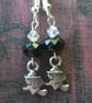 Witch earrings Halloween earrings - Image 1