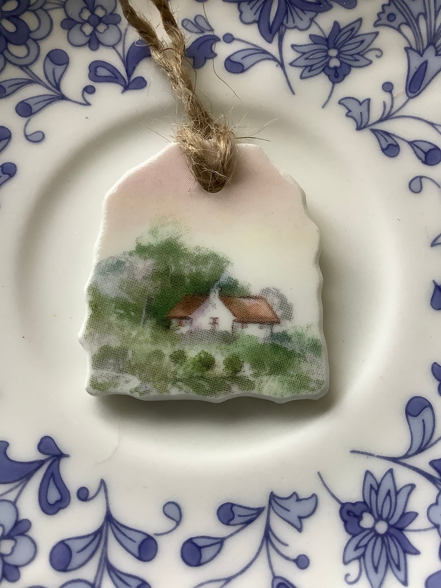 Handmade Hanging Decoration, Unique Gift, One of a Kind, Eco Friendly Gifts.