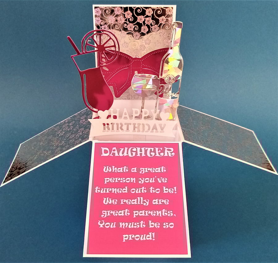 Funny Birthday Card for a Daughter