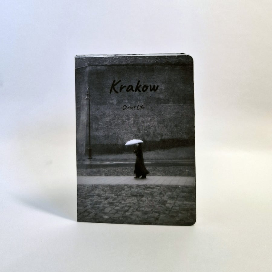 Mini A7 Photo Zine, Krakow Street Life , eight of my own photographs