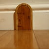 Miniature Freestanding Wooden Elf Door