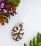 Heal-All Wildflower Pendant Necklace in Recycled Fine and Sterling Silver - Image 5