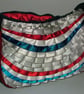 Coronation Special Ribbon Union Jack Handbag with sequin crown - Image 4