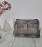 Hand Printed Linen Zipped Cosmetic Bag - Image 1