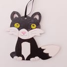 tuxedo cat decoration