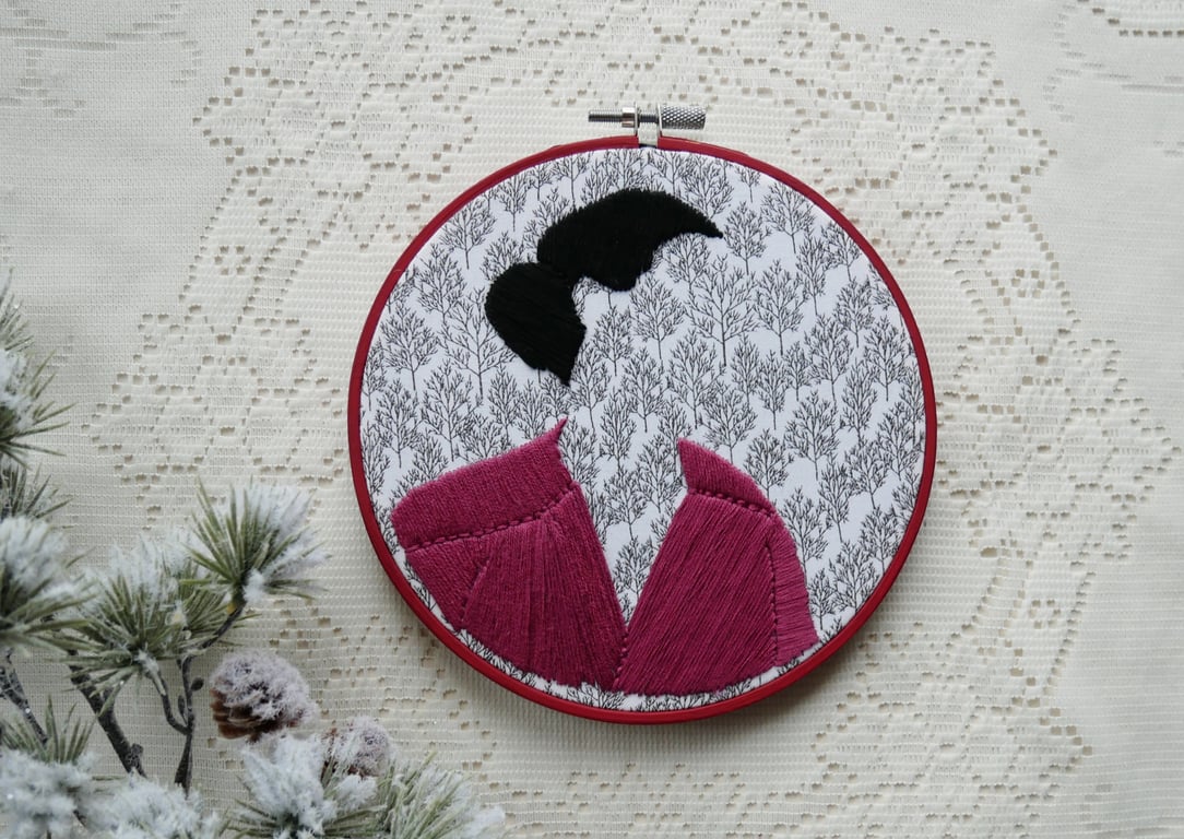 Naido - Twin Peaks Themed Embroidery Hoop