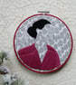 Naido - Twin Peaks Themed Embroidery Hoop - Image 1
