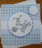Happy Birthday Card - Rabbit in Wheelbarrow - Image 10