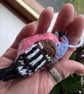 Chaffinch bird hand knit tree decoration  - Image 4