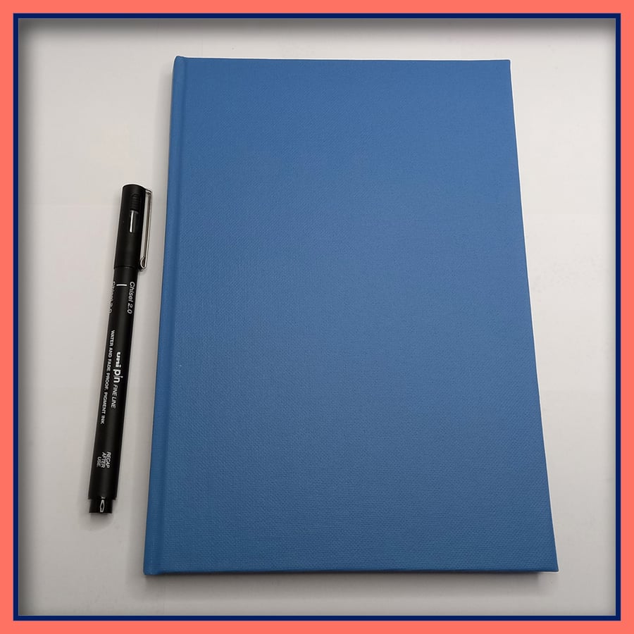 Blue Hardback  Address Book A5