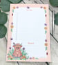 Notepad - A5 Recycled Paper To Do List Notepad - Baby Highland Cow - Image 2