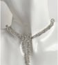 Sterling Silver Amethyst  24 Inch Chainmaille Chain & Extender - Last One - Image 6