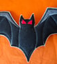 Fun Halloween Bat Hairclips - Image 2