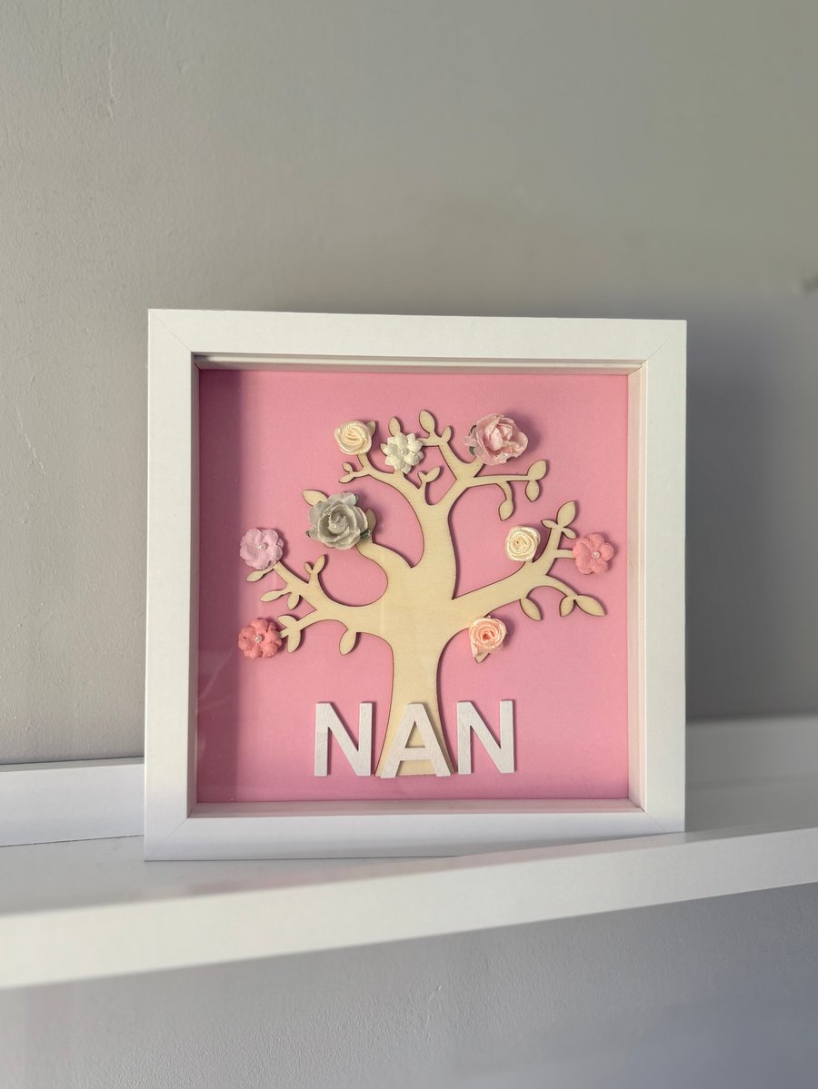 Nan Flower Tree Frame 